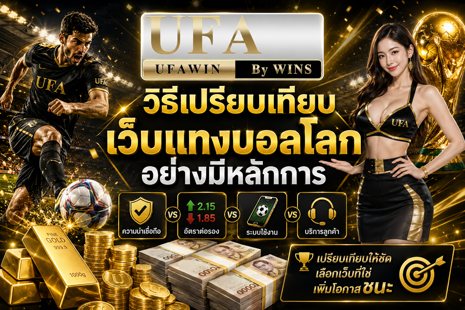 วิธีเปรียบเทียบ เว็บแทงบอลโลกอย่างมีหลักการ